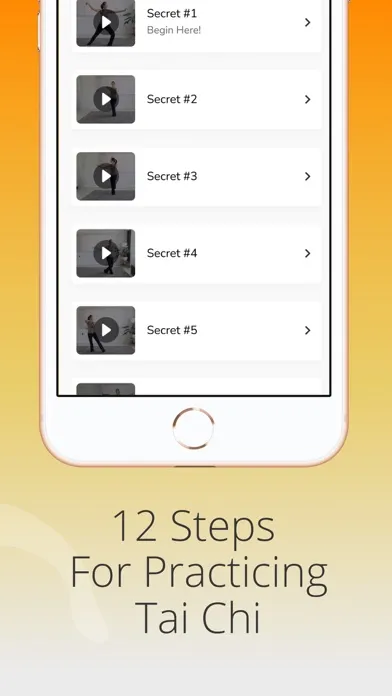 Tai Chi Beginners Seniors app Screenshots